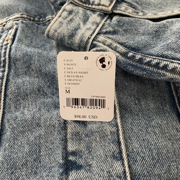 Free People Opal Swing Denim Jacket (NWT) - Picture 2 of 3